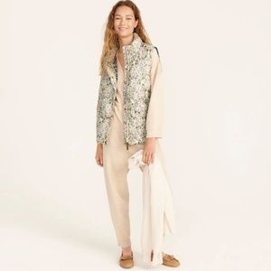 J.Crew Puffer Vest Liberty Print